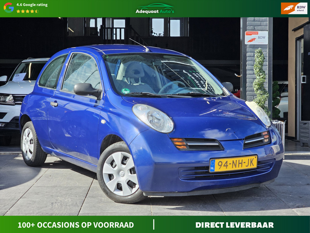 Nissan Micra 1.2 Visia|2e eig|Airco|El.Ramen|NAP|APK 52507044-0.jpg | Adequaat Auto's