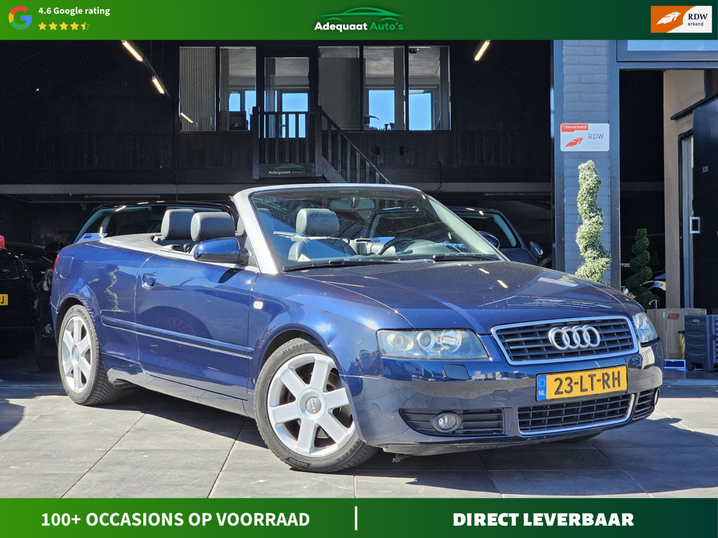Audi A4 Cabriolet 2.4 V6 Exclusive|Automaat|Cruise Control| 53171087-0.jpg | Adequaat Auto's