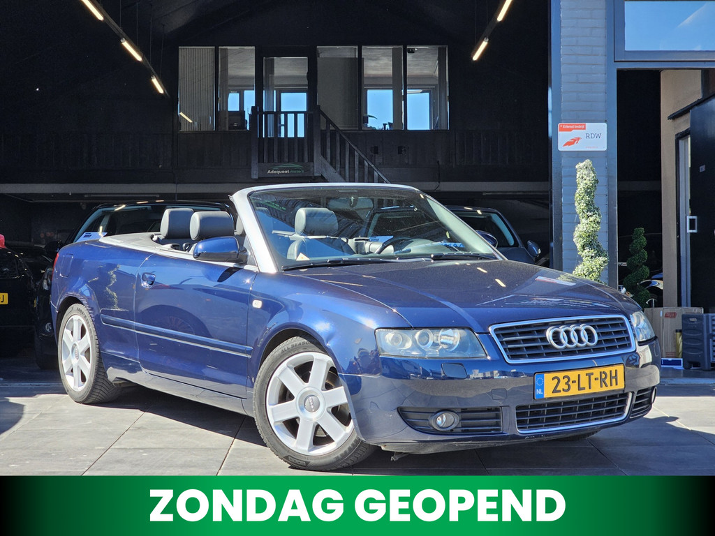Audi A4 Cabriolet 2.4 V6 Exclusive|Automaat|Cruise Control| 53171087-0.jpg | Adequaat Auto's