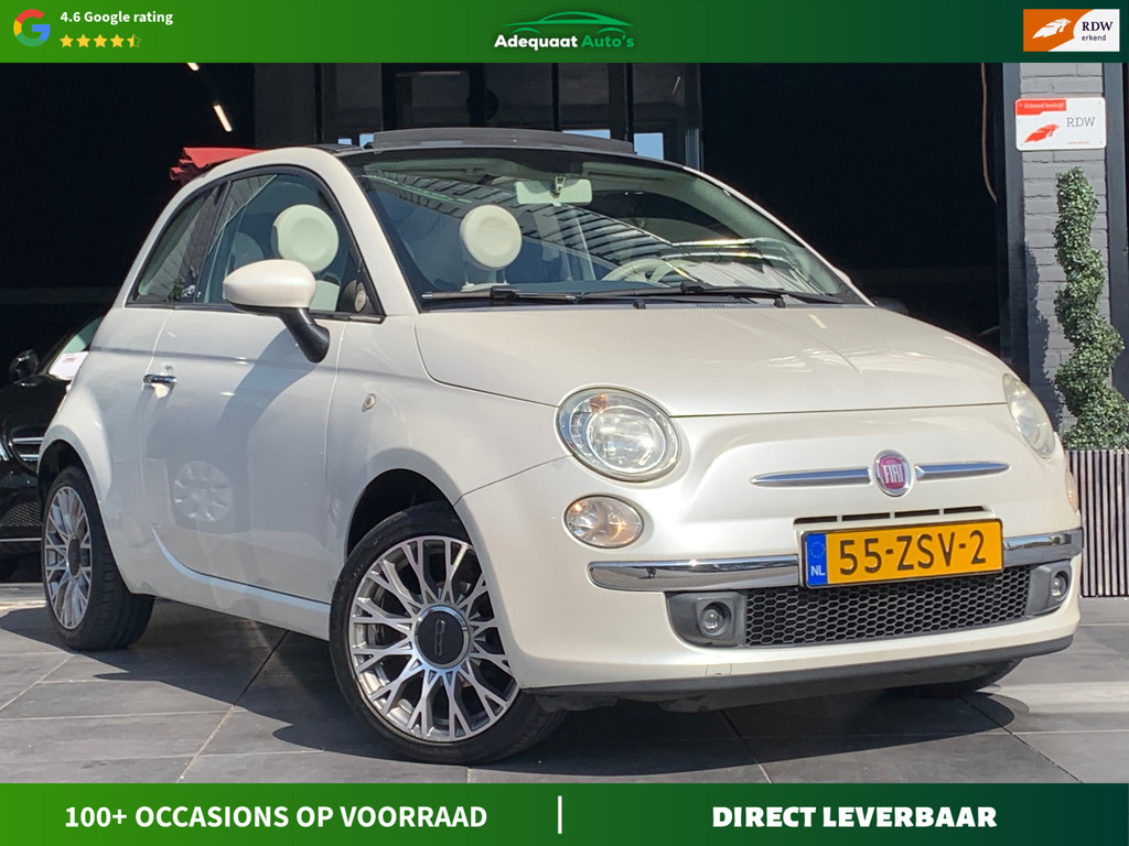 Fiat 500C 1.2 Lounge|Cabriodak|PDC|Airco|Half Leder|El.Raam 54565833-0.jpg | Adequaat Auto's