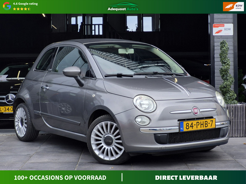Fiat 500C 0.9 TwinAir|Cabrio|Leder|Airco|El.Ramen|NAP|PDC 54658568-0.jpg | Adequaat Auto's