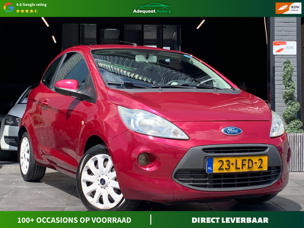 Ford Ka 1.2 Titanium|Airco|El.Ramen|NAP|Lage KM|AUX|APK 55095371-0.jpg | Adequaat Auto's