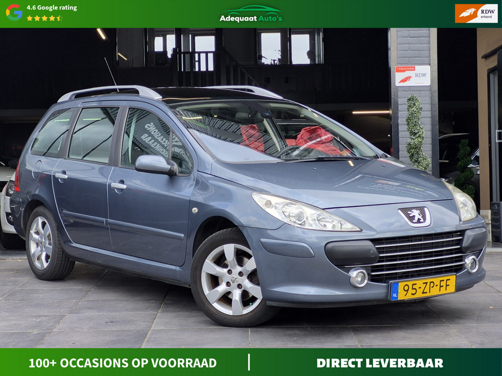 Peugeot 307 SW 2.0-16V Premium|2e eig|NAP|Trekhaak|Airco|PDC 55118701-0.jpg | Adequaat Auto's
