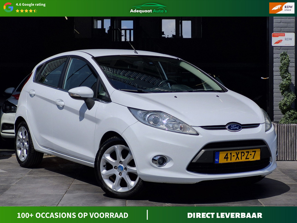 Ford Fiesta 1.25 Titanium|Cruise|Airco|Trekhaak|El.Ramen|PDC 55502321-0.jpg | Adequaat Auto's