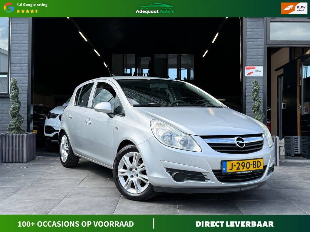 Opel Corsa 1.2-16V Selection|APK|Trekhaak|Airco|5 Deuren 55612789-0.jpg | Adequaat Auto's