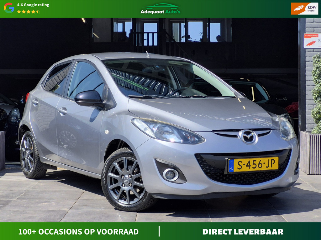 Mazda 2 1.3 Silver Edition|Airco|Parkeersensoren|El Pakket| 55945703-0.jpg | Adequaat Auto's