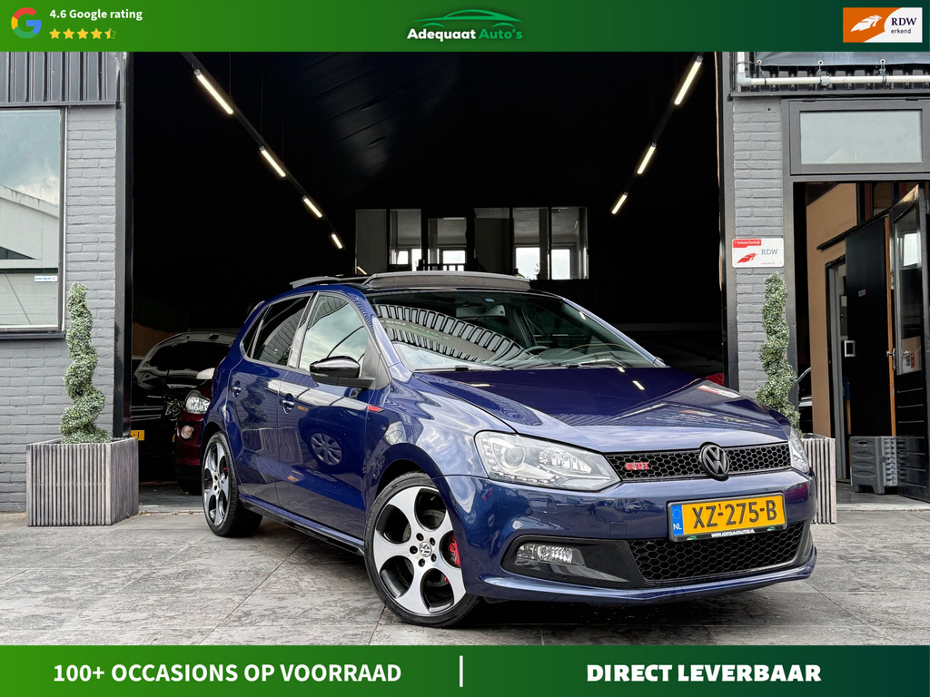 Volkswagen Polo 1.4 TSI GTI|AUT|Panoramadak|Leer|Carplay|APK 56396780-0.jpg | Adequaat Auto's