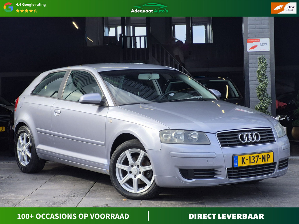 Audi A3 1.6 Attraction Pro Line|Airco|El.Ramen|AUX|USB|APK 56686442-0.jpg | Adequaat Auto's