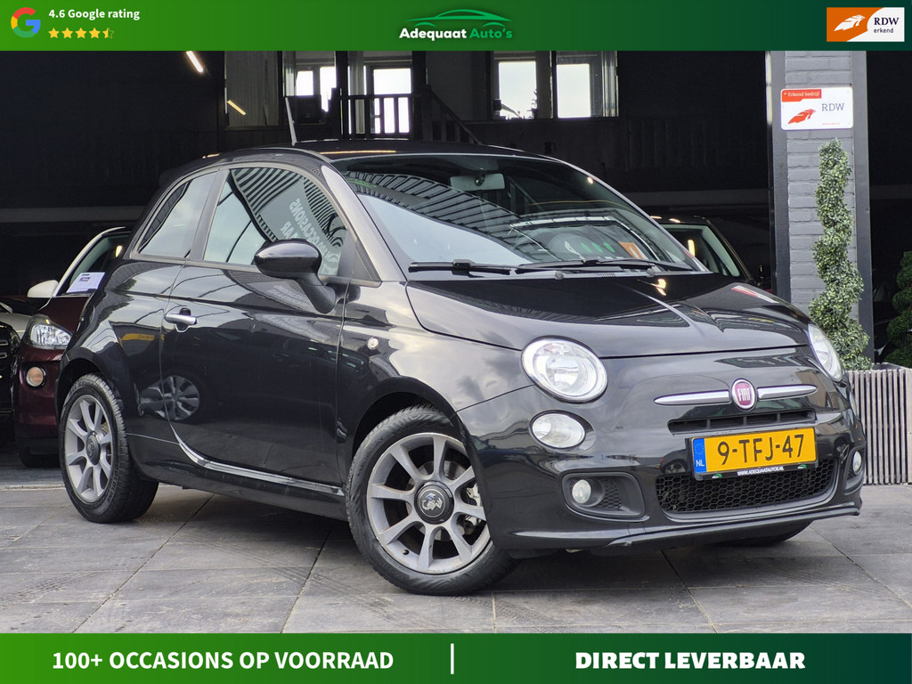 Fiat 500 0.9 TwinAir 500S|2e eig|NAP|Airco|El.Ramen|AUX|APK 56696899-0.jpg | Adequaat Auto's