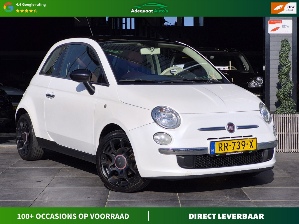 Fiat 500 1.4-16V Pop|Airco|El.Ramen|Bluetooth|APK|Leder 57173630-0.jpg | Adequaat Auto's