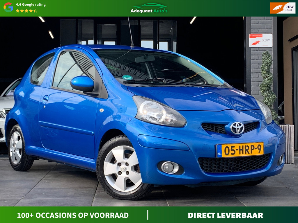 Toyota Aygo 1.0-12V Dynamic Blue|Airco|El Ramen|1e Eig|NAP 57263258-0.jpg | Adequaat Auto's