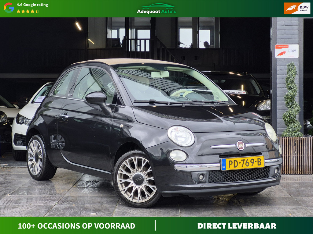 Fiat 500C 1.2 Lounge|Airco|El Pakket|Parkeersensoren|APK 57324267-0.jpg | Adequaat Auto's